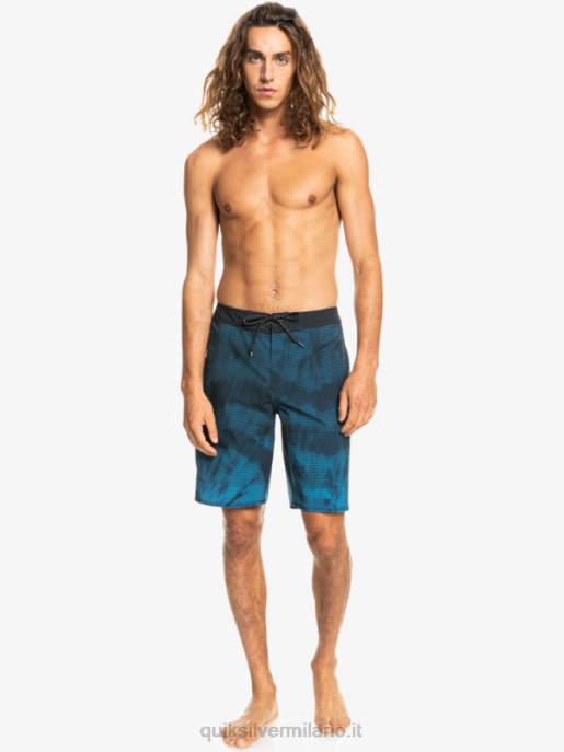 esso Quiksilver uomini Surfsilk Massive 20 Boardshorts nero HTZR1597
