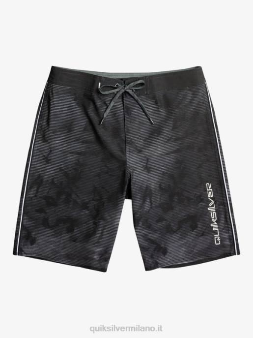 esso Quiksilver uomini Surfsilk Massive 20 Boardshorts nero HTZR335