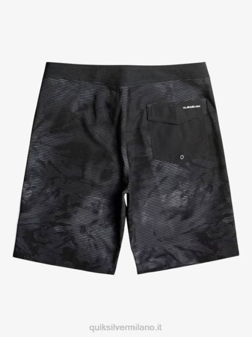 esso Quiksilver uomini Surfsilk Massive 20 Boardshorts nero HTZR335