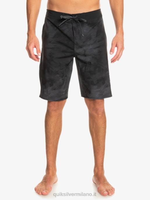 esso Quiksilver uomini Surfsilk Massive 20 Boardshorts nero HTZR335