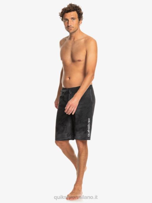 esso Quiksilver uomini Surfsilk Massive 20 Boardshorts nero HTZR335