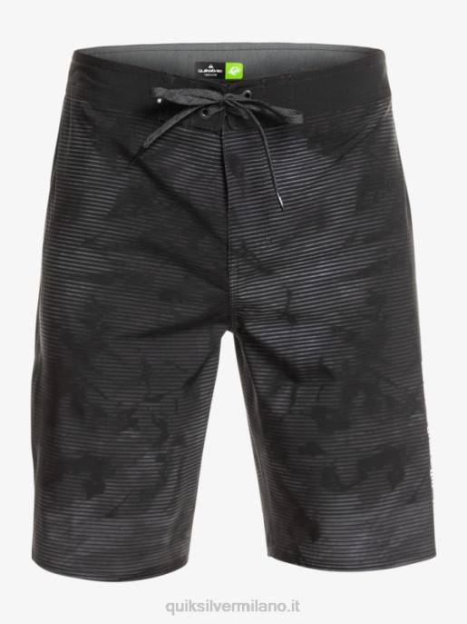 esso Quiksilver uomini Surfsilk Massive 20 Boardshorts nero HTZR335