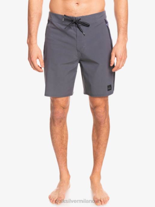 esso Quiksilver uomini Surfsilk arco 18 pantaloncini da surf cancello di ferro HTZR1699