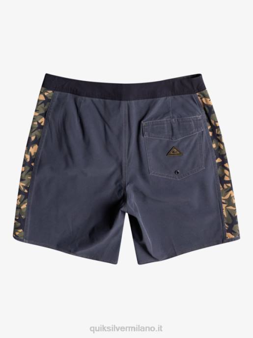 esso Quiksilver uomini Surfsilk arco 18 pantaloncini da surf nero HTZR1697