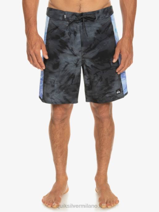 esso Quiksilver uomini Surfsilk arco 18 pantaloncini da surf nero HTZR313