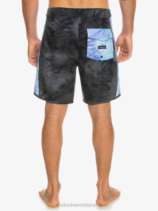 esso Quiksilver uomini Surfsilk arco 18 pantaloncini da surf nero HTZR313