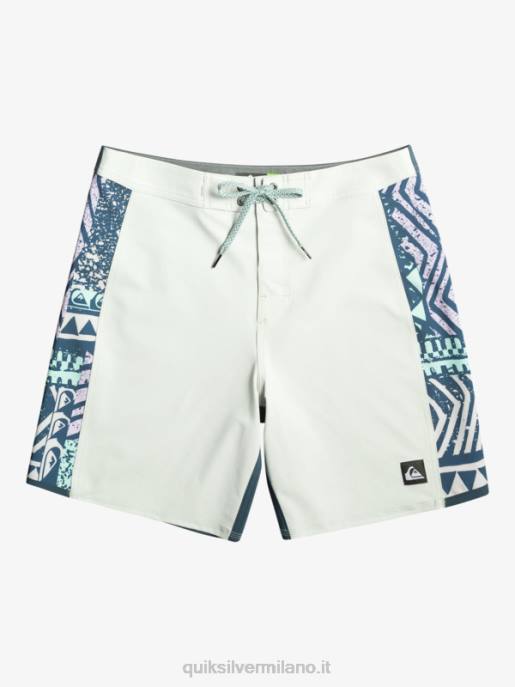 esso Quiksilver uomini Surfsilk arco 18 pantaloncini da surf viola grigio HTZR311