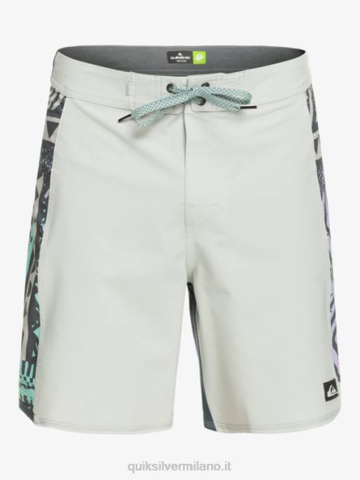 esso Quiksilver uomini Surfsilk arco 18 pantaloncini da surf viola grigio HTZR311