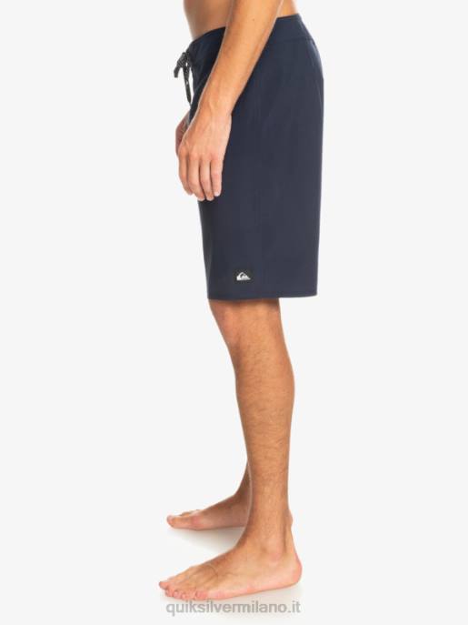esso Quiksilver uomini Surfsilk kaimana 20 pantaloncini da surf performanti blazer blu scuro HTZR76