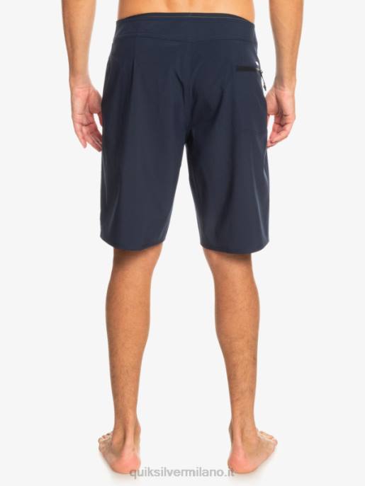 esso Quiksilver uomini Surfsilk kaimana 20 pantaloncini da surf performanti blazer blu scuro HTZR76