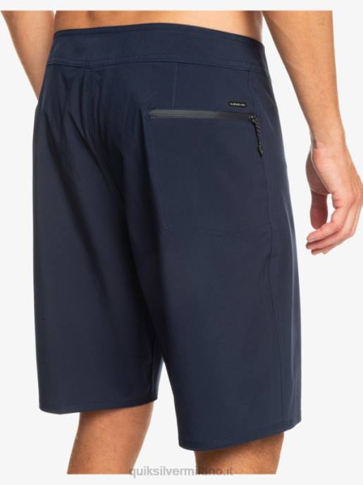 esso Quiksilver uomini Surfsilk kaimana 20 pantaloncini da surf performanti blazer blu scuro HTZR76