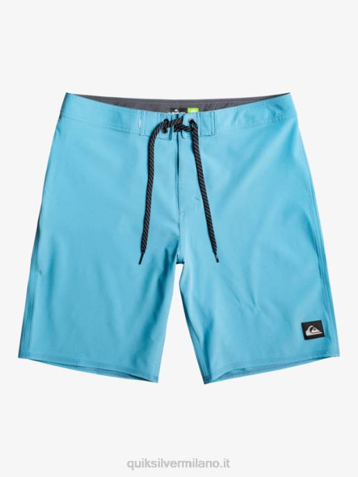 esso Quiksilver uomini Surfsilk kaimana 20 pantaloncini da surf performanti blu delfinio HTZR84
