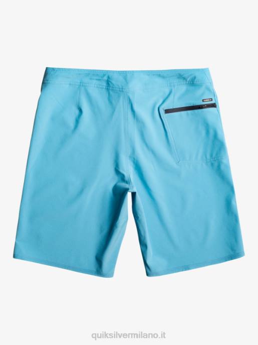 esso Quiksilver uomini Surfsilk kaimana 20 pantaloncini da surf performanti blu delfinio HTZR84