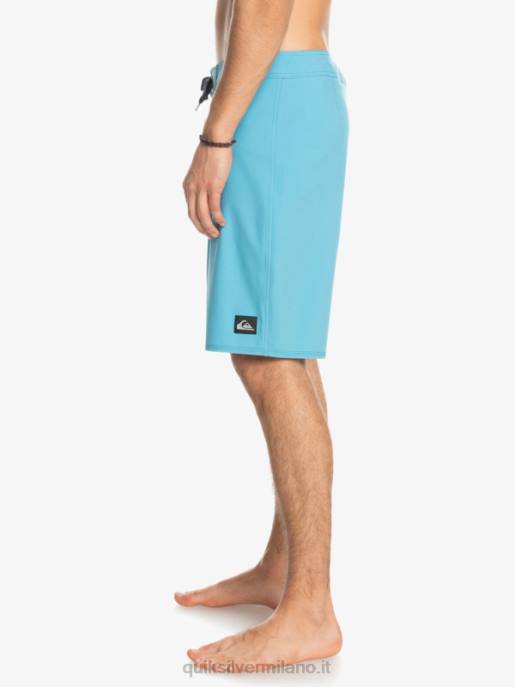 esso Quiksilver uomini Surfsilk kaimana 20 pantaloncini da surf performanti blu delfinio HTZR84