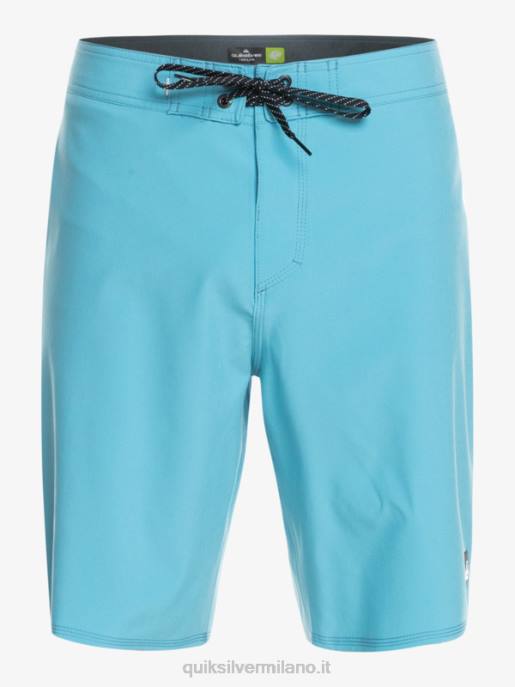 esso Quiksilver uomini Surfsilk kaimana 20 pantaloncini da surf performanti blu delfinio HTZR84