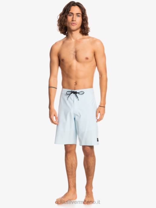 esso Quiksilver uomini Surfsilk kaimana 20 pantaloncini da surf performanti blu grigio HTZR85