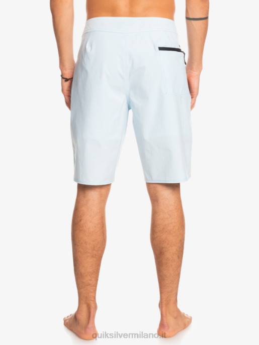 esso Quiksilver uomini Surfsilk kaimana 20 pantaloncini da surf performanti blu grigio HTZR85