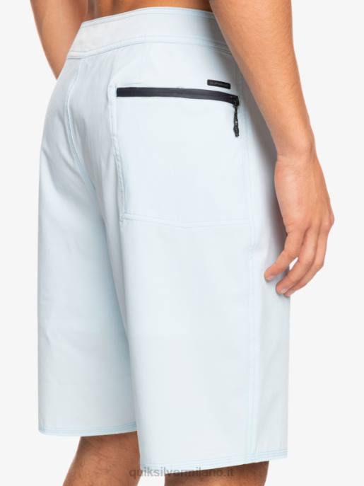 esso Quiksilver uomini Surfsilk kaimana 20 pantaloncini da surf performanti blu grigio HTZR85