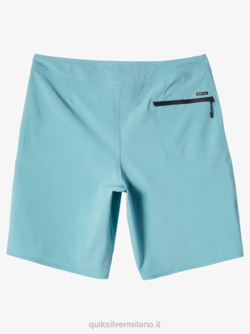 esso Quiksilver uomini Surfsilk kaimana 20 pantaloncini da surf performanti cammeo blu HTZR79