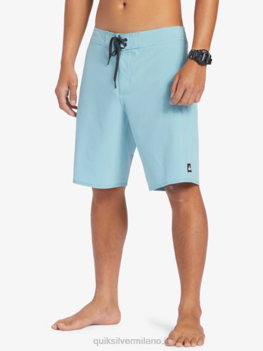 esso Quiksilver uomini Surfsilk kaimana 20 pantaloncini da surf performanti cammeo blu HTZR79