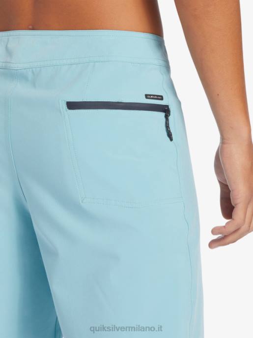 esso Quiksilver uomini Surfsilk kaimana 20 pantaloncini da surf performanti cammeo blu HTZR79