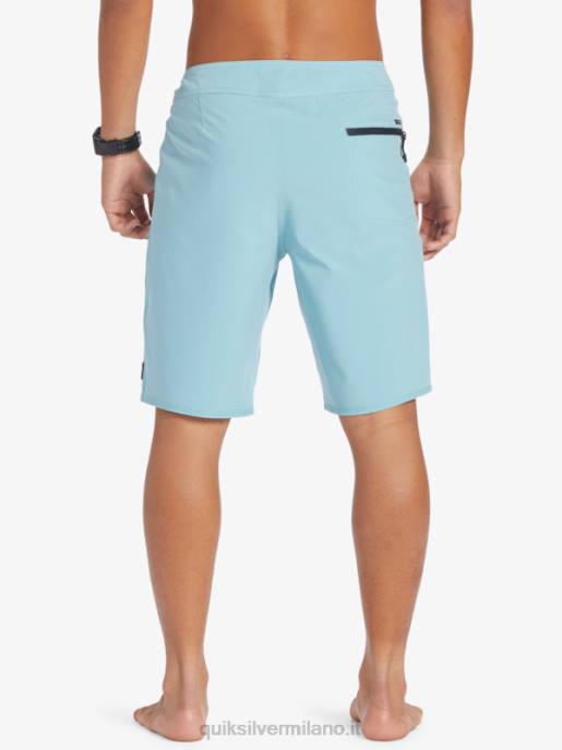 esso Quiksilver uomini Surfsilk kaimana 20 pantaloncini da surf performanti cammeo blu HTZR79