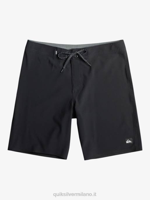 esso Quiksilver uomini Surfsilk kaimana 20 pantaloncini da surf performanti nero HTZR78