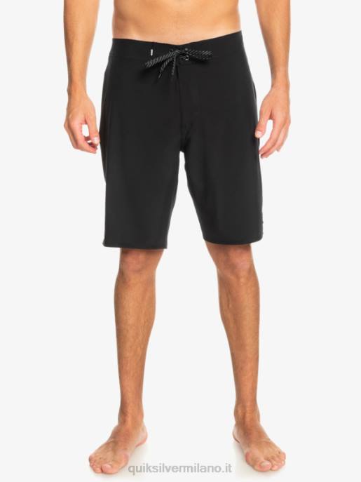 esso Quiksilver uomini Surfsilk kaimana 20 pantaloncini da surf performanti nero HTZR78