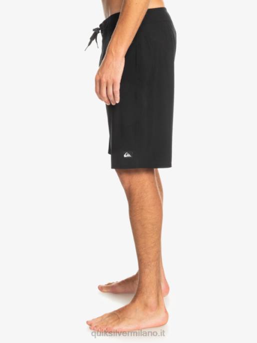 esso Quiksilver uomini Surfsilk kaimana 20 pantaloncini da surf performanti nero HTZR78