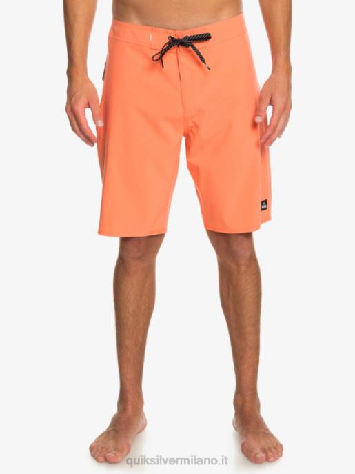 esso Quiksilver uomini Surfsilk kaimana 20 pantaloncini da surf performanti salmone fresco HTZR81