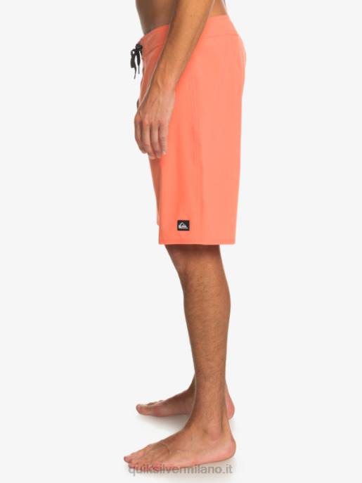 esso Quiksilver uomini Surfsilk kaimana 20 pantaloncini da surf performanti salmone fresco HTZR81