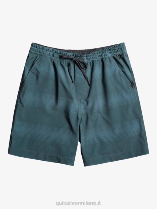 esso Quiksilver uomini Tassare stampa 18 boardshorts anfibi mare di Bering HTZR103