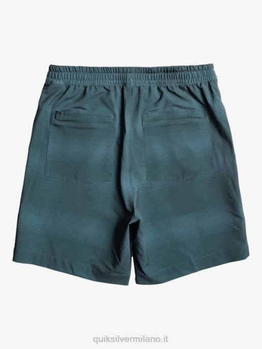 esso Quiksilver uomini Tassare stampa 18 boardshorts anfibi mare di Bering HTZR103
