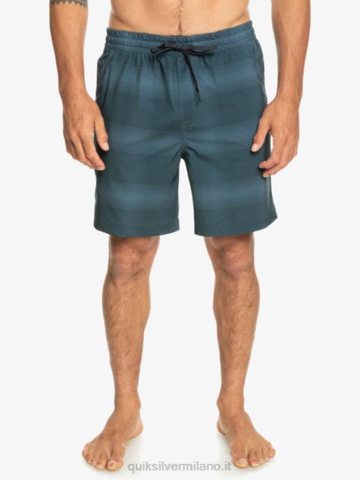 esso Quiksilver uomini Tassare stampa 18 boardshorts anfibi mare di Bering HTZR103
