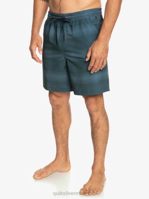 esso Quiksilver uomini Tassare stampa 18 boardshorts anfibi mare di Bering HTZR103