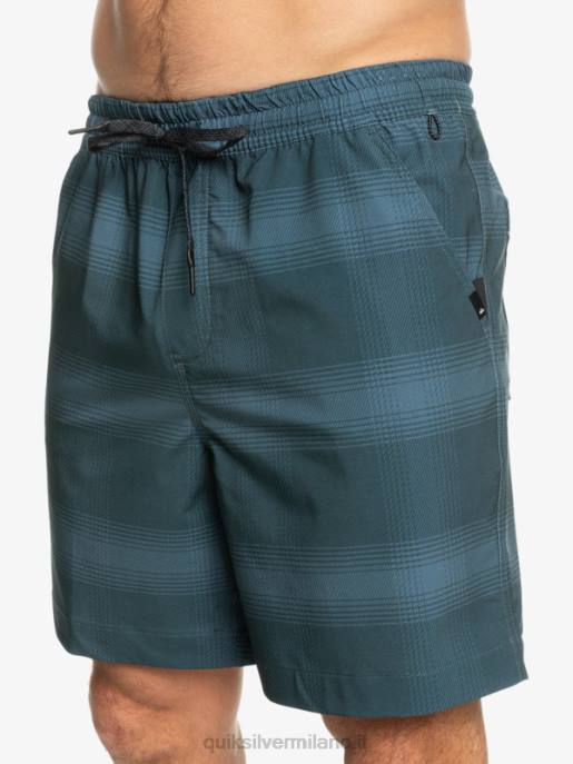 esso Quiksilver uomini Tassare stampa 18 boardshorts anfibi mare di Bering HTZR103