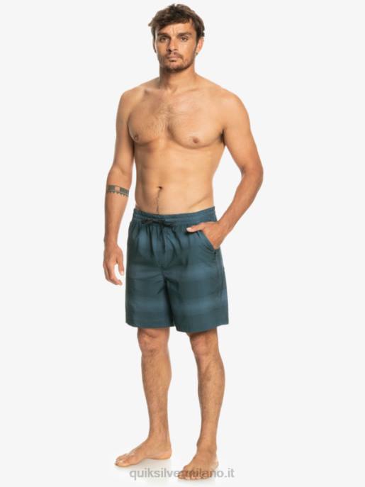 esso Quiksilver uomini Tassare stampa 18 boardshorts anfibi mare di Bering HTZR103