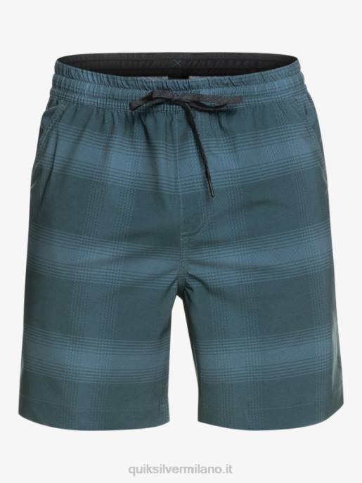 esso Quiksilver uomini Tassare stampa 18 boardshorts anfibi mare di Bering HTZR103