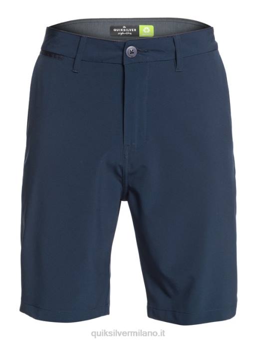 esso Quiksilver uomini Union anfibio 20 pantaloncini ibridi blazer blu scuro HTZR1318