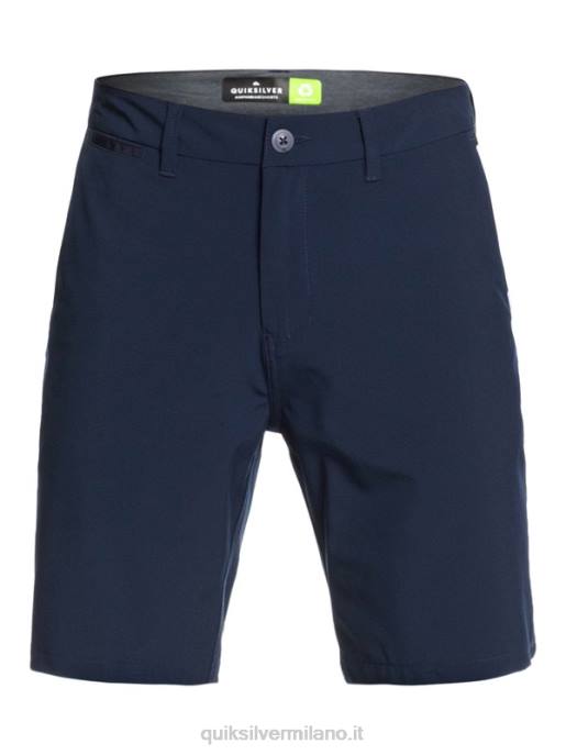 esso Quiksilver uomini Union anfibio 20 pantaloncini ibridi blazer blu scuro HTZR1318