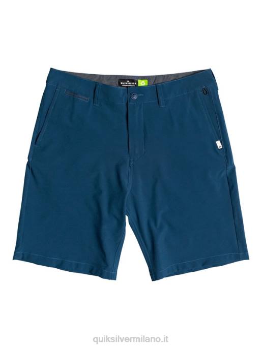 esso Quiksilver uomini Union anfibio 20 pantaloncini ibridi blu maiolica HTZR1320