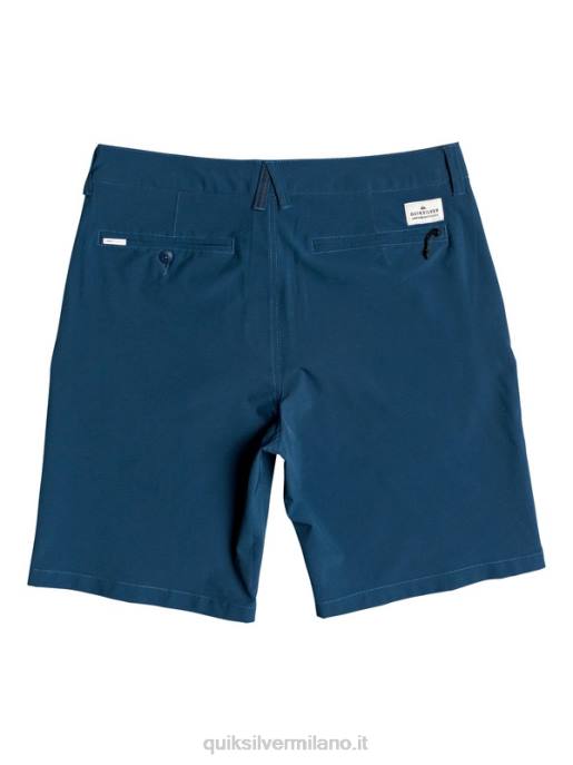 esso Quiksilver uomini Union anfibio 20 pantaloncini ibridi blu maiolica HTZR1320