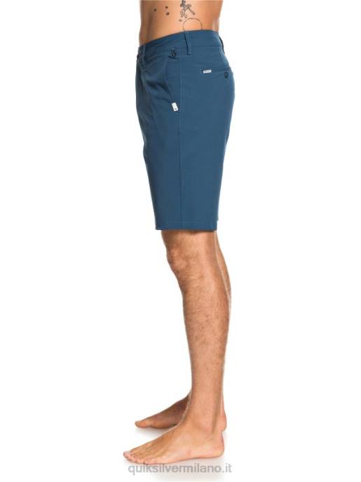 esso Quiksilver uomini Union anfibio 20 pantaloncini ibridi blu maiolica HTZR1320