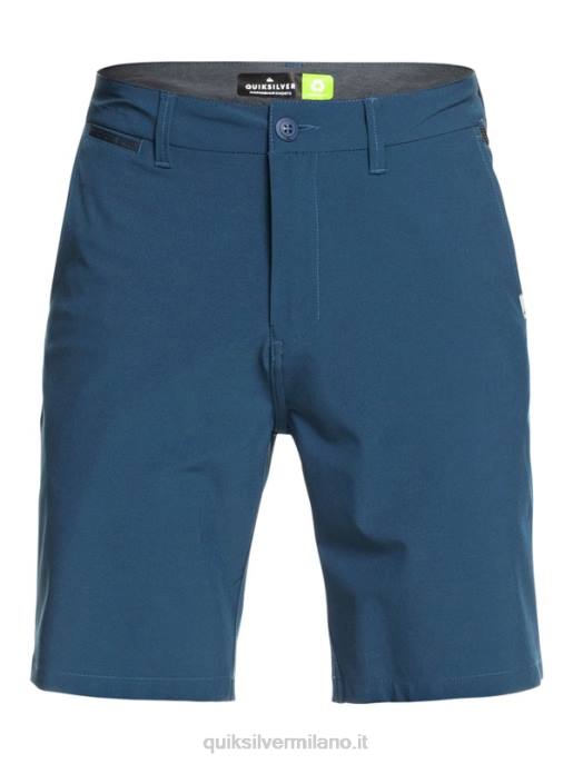 esso Quiksilver uomini Union anfibio 20 pantaloncini ibridi blu maiolica HTZR1320