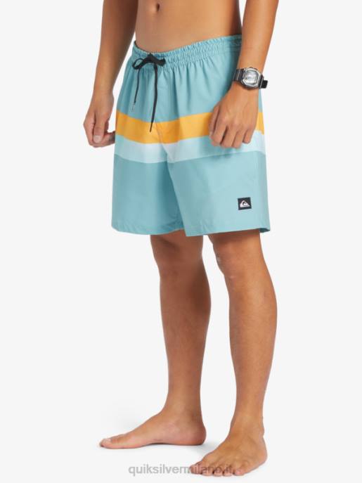 esso Quiksilver uomini aerografo surfsilk 17 raffiche cammeo blu HTZR655