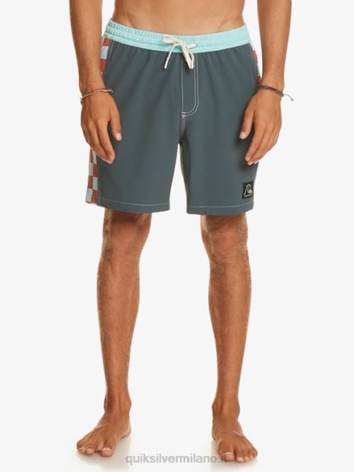esso Quiksilver uomini arco originale 17 raffiche lavagna scura HTZR532
