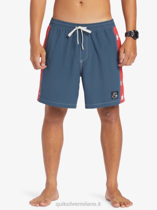 esso Quiksilver uomini arco originale 17 raffiche marina di mezzanotte HTZR533