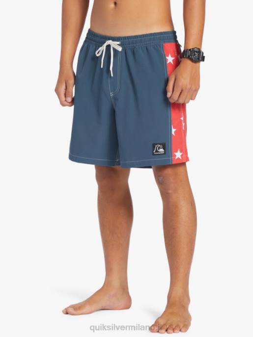 esso Quiksilver uomini arco originale 17 raffiche marina di mezzanotte HTZR533