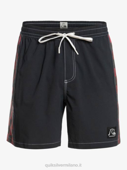 esso Quiksilver uomini arco originale di canapa 17 raffiche asfalto HTZR1675
