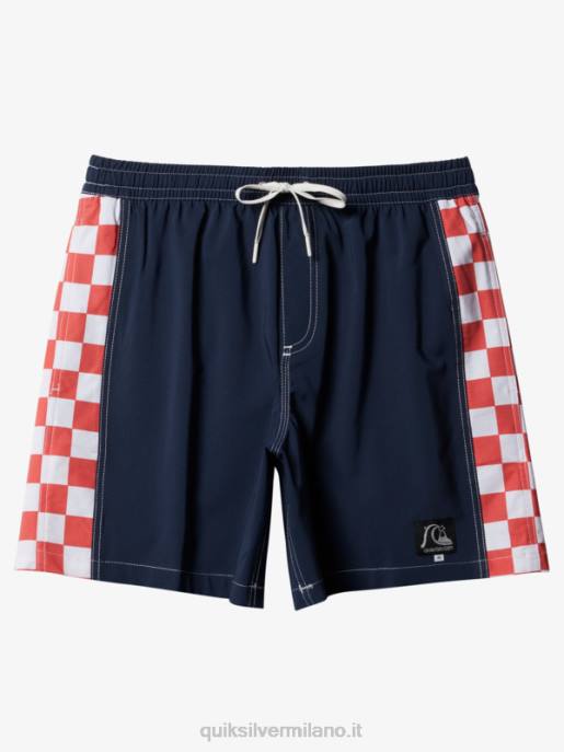 esso Quiksilver uomini arco originale di canapa 17 raffiche blazer blu scuro HTZR1678